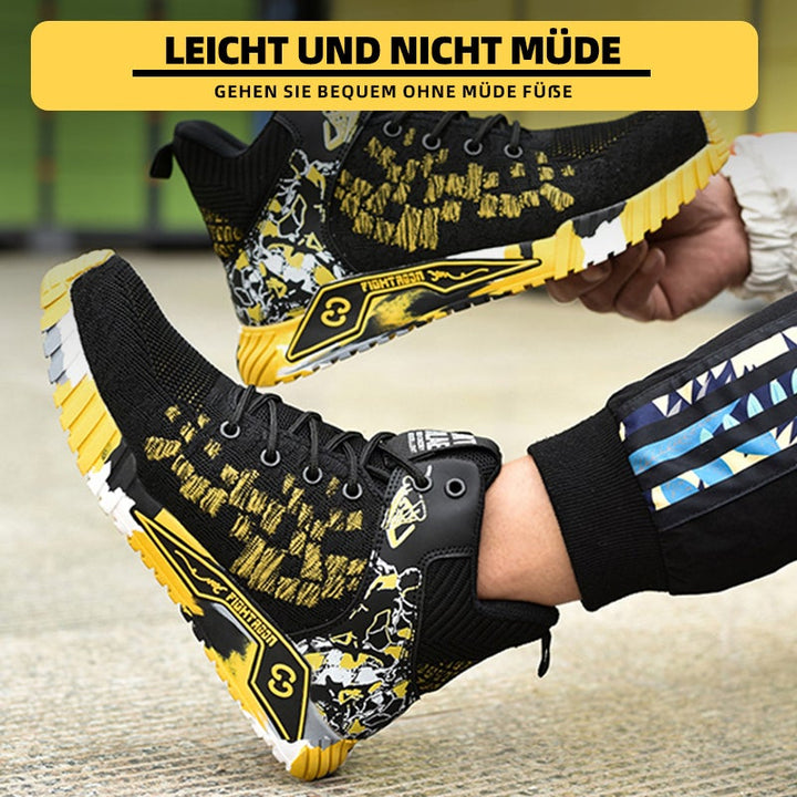 Anti-Smash and Anti-Puncture, Protecting Ankle Safety Shoes EB