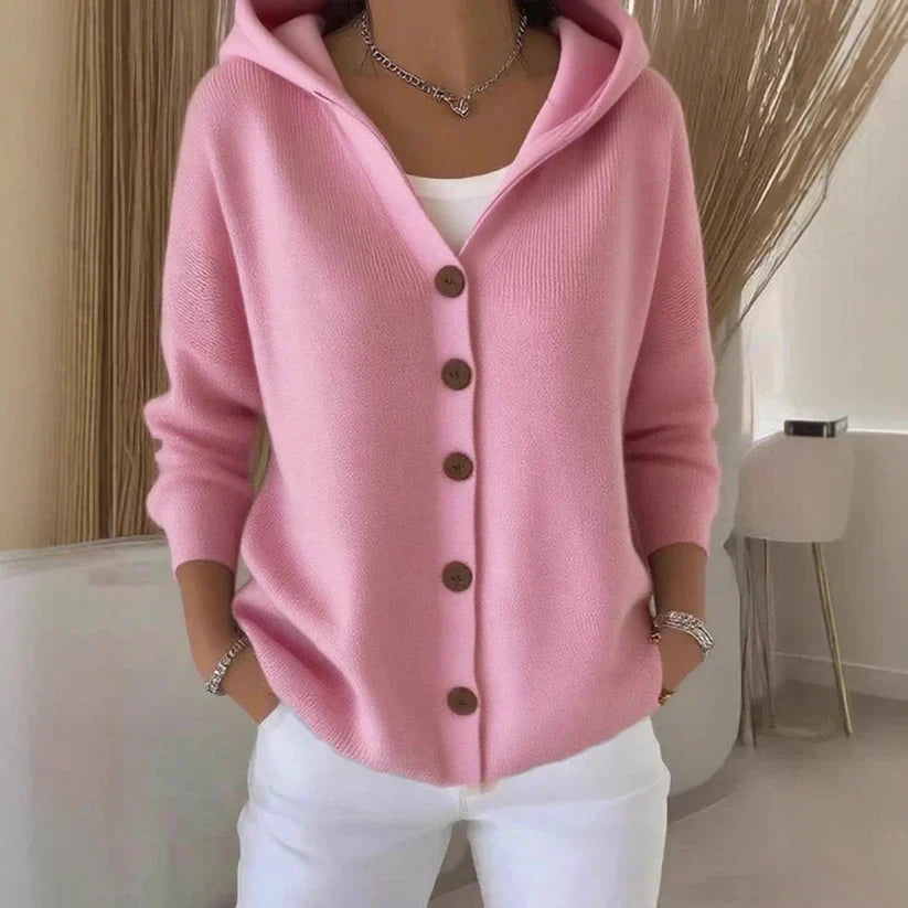 Amelia Cozy Knit Cardigan - Elena Harper