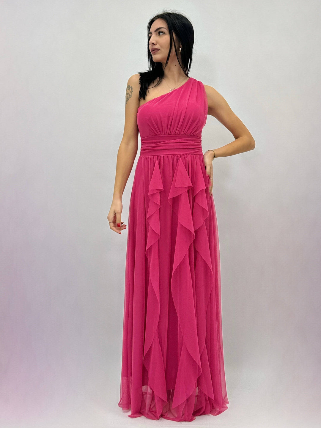 Emma™ Flowing Dress abiti by Emma & Rose Cape Town, lightweight fabric with elegant drape and flowing silhouette.
