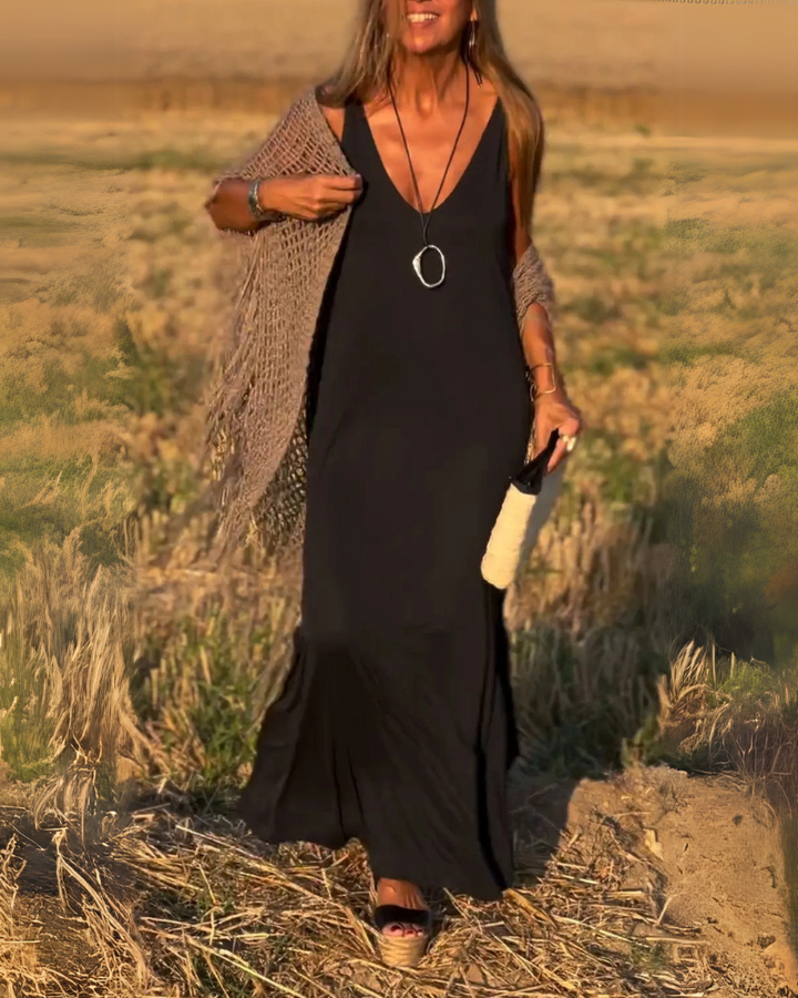 Lelia Long Breezy Dress, view 4 - Elena Harper