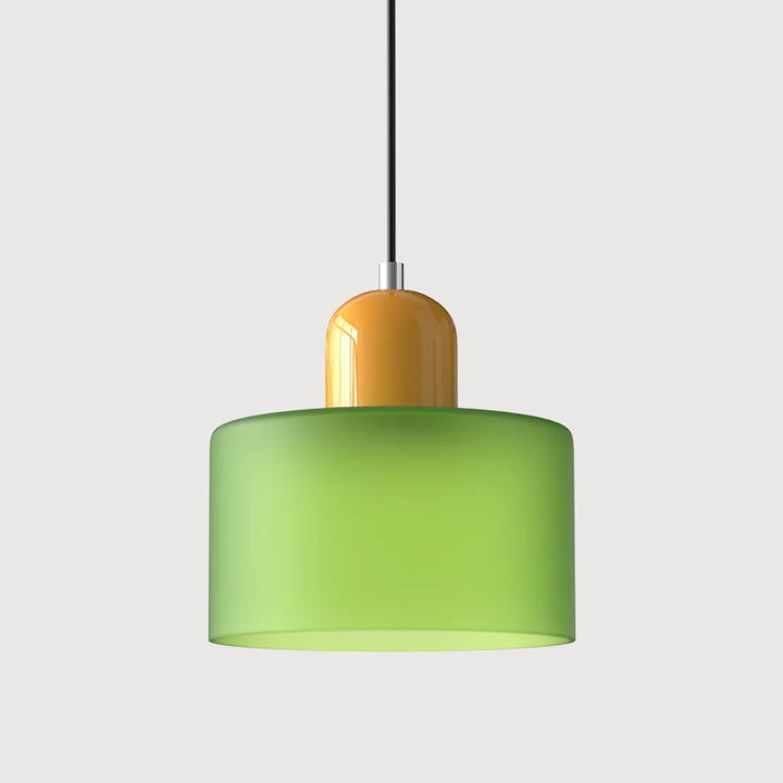 Retro Glass Pendant Lamp with Adjustable Cord