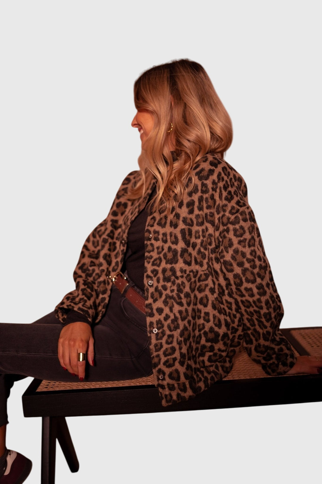 Elodie™  |  Stylish Leopard Print Jacket