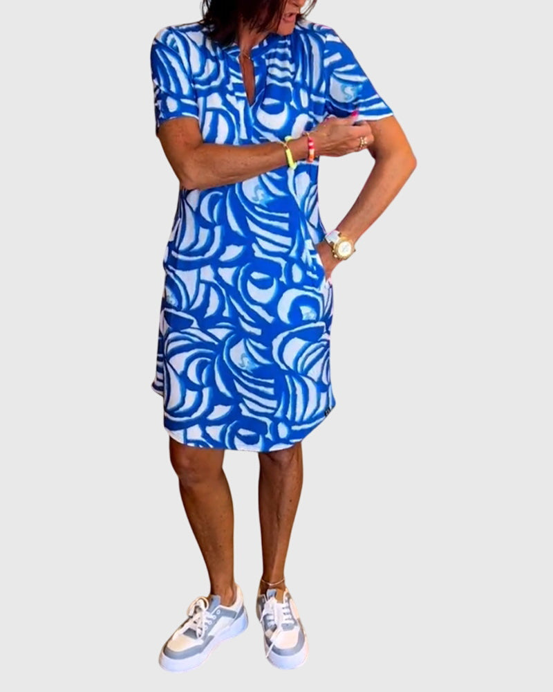 Elle™  |  Flattering Avenue Walk Dress