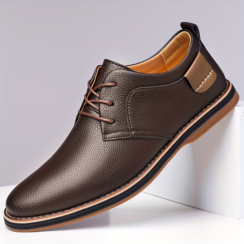 Vaughn Refined Lace-Up Shoes, view 6 - Elena Harper