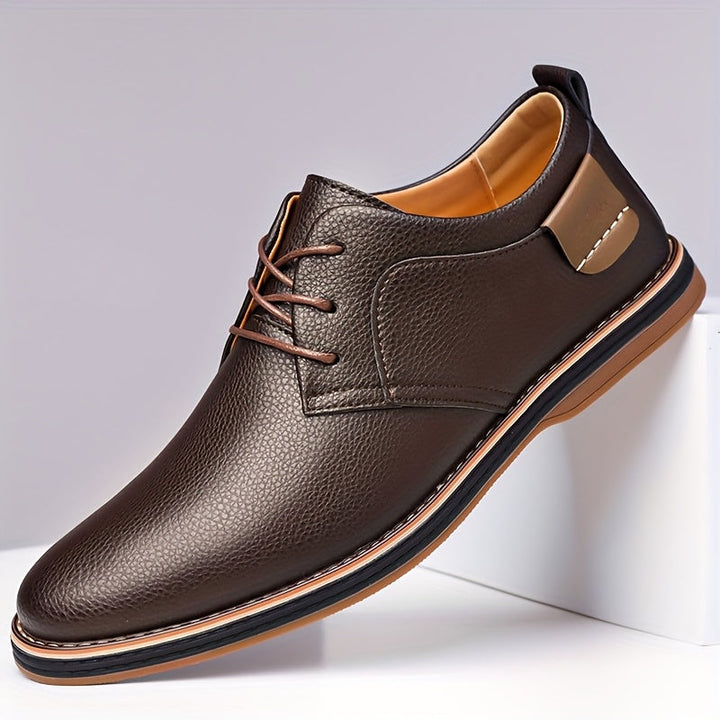 Vaughn Refined Lace-Up Shoes, view 6 - Elena Harper