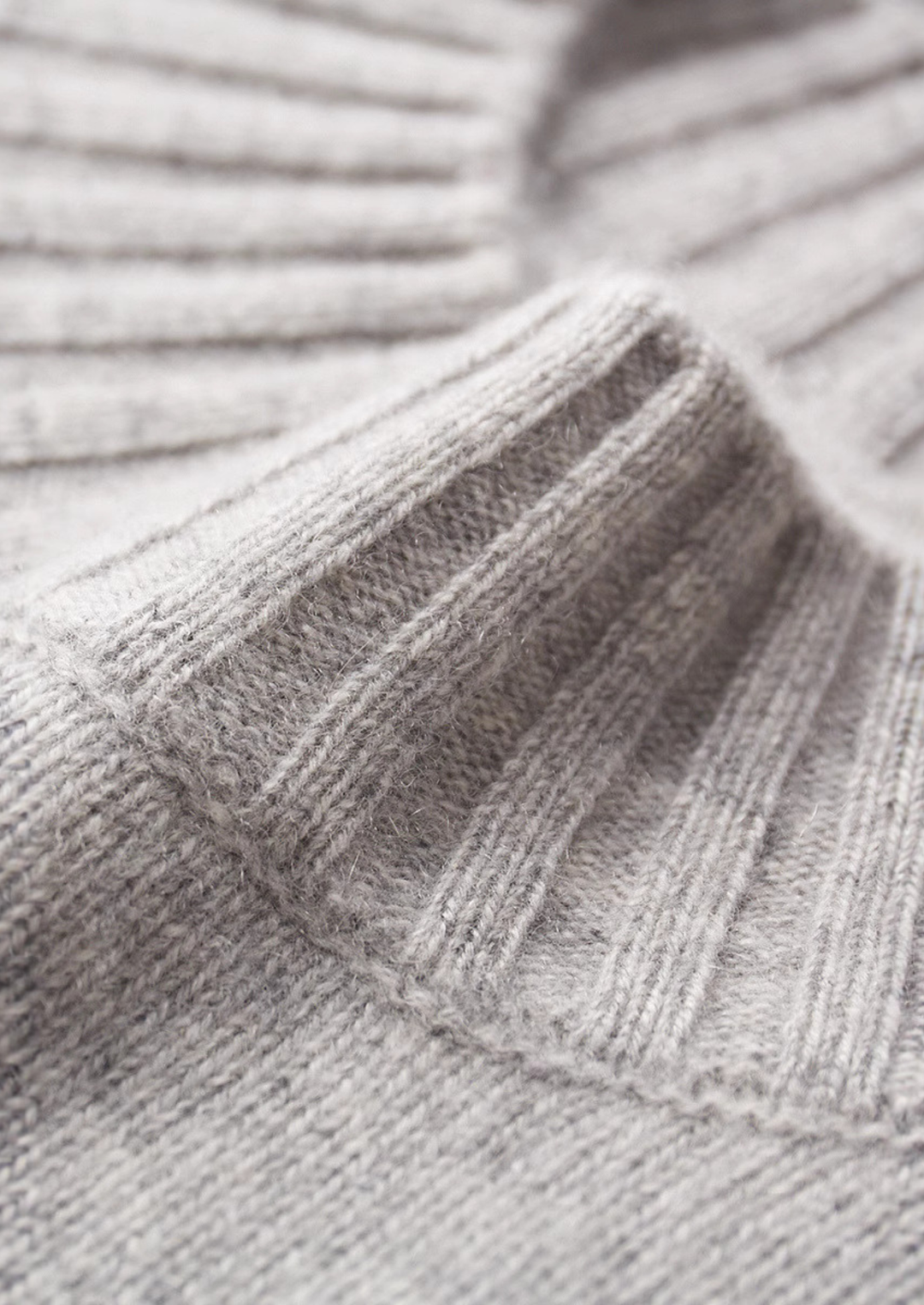 Emma & Rose cashmere mockneck sweater — premium winter knitwear