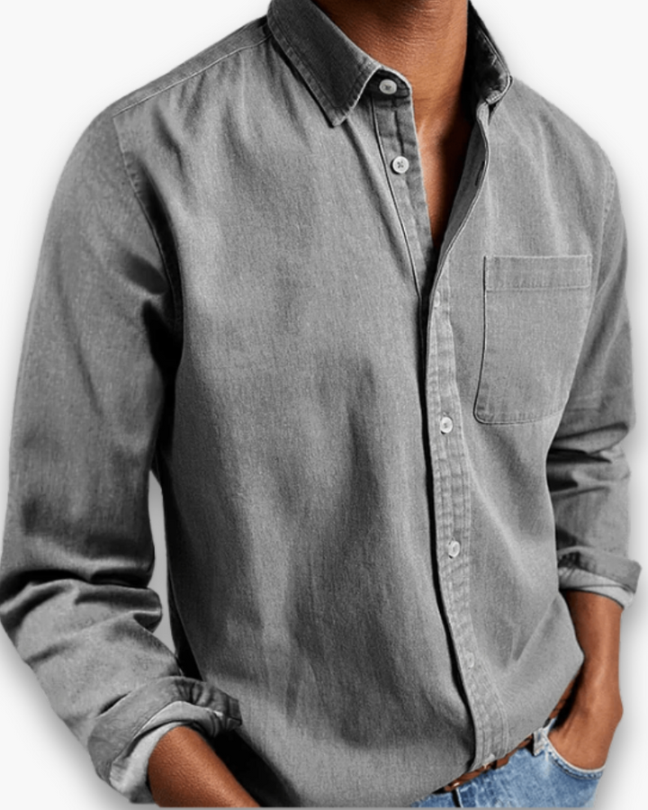 Casual Shirt for Men Elegant and Classic, view 4 - Elena Harper