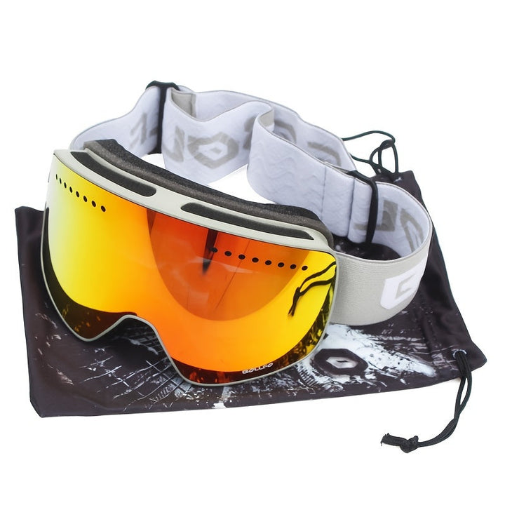Ski & Snowboard Goggles 25’ - Magnetic Lens and Wind Protection - AlpineGlide - TP - Essential