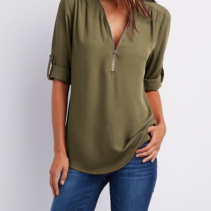 BLouse with Zipper for Women