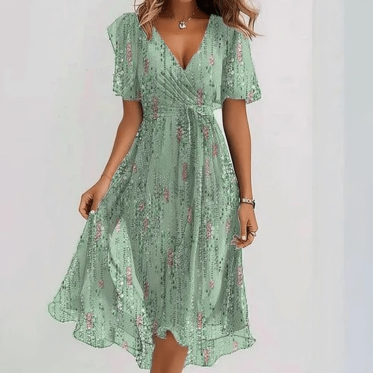 Summer Sleeveless Casual Dress - Elena Harper