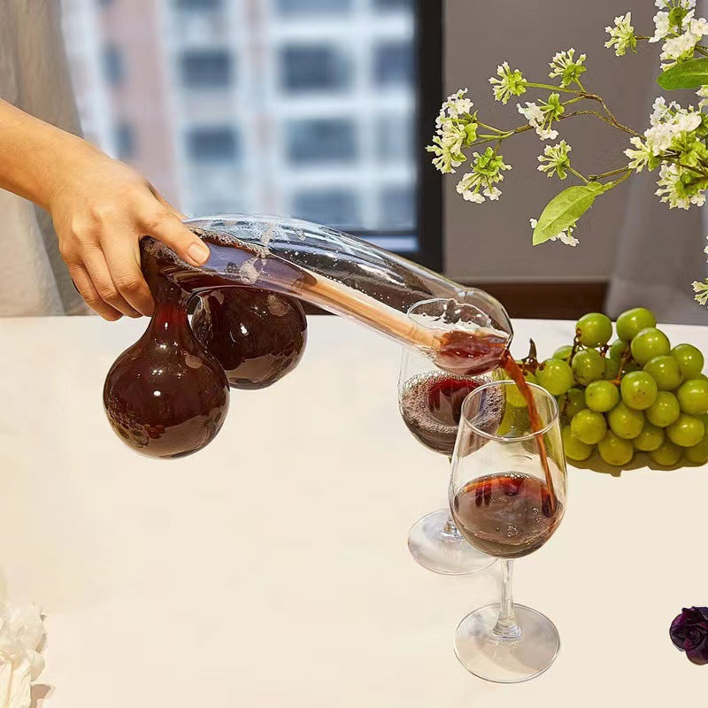 Glass Decanter | Elegant Design and 650 ml Capacity | Clear
