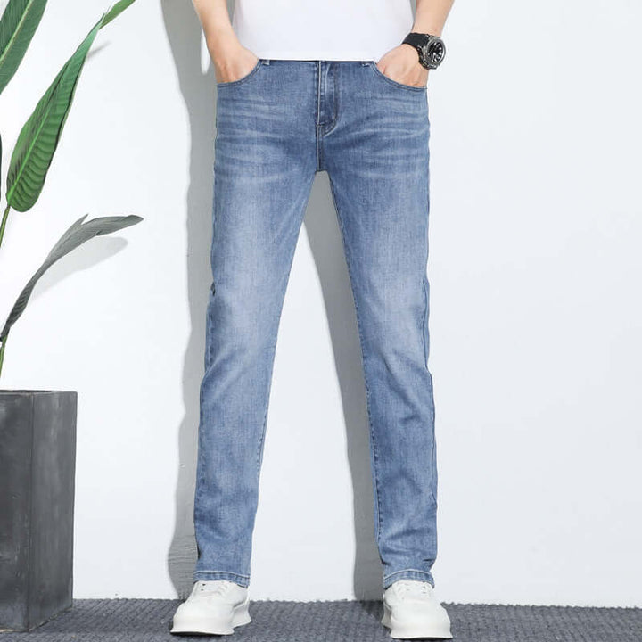 Men's Straight Leg Jeans - Elena Harper
