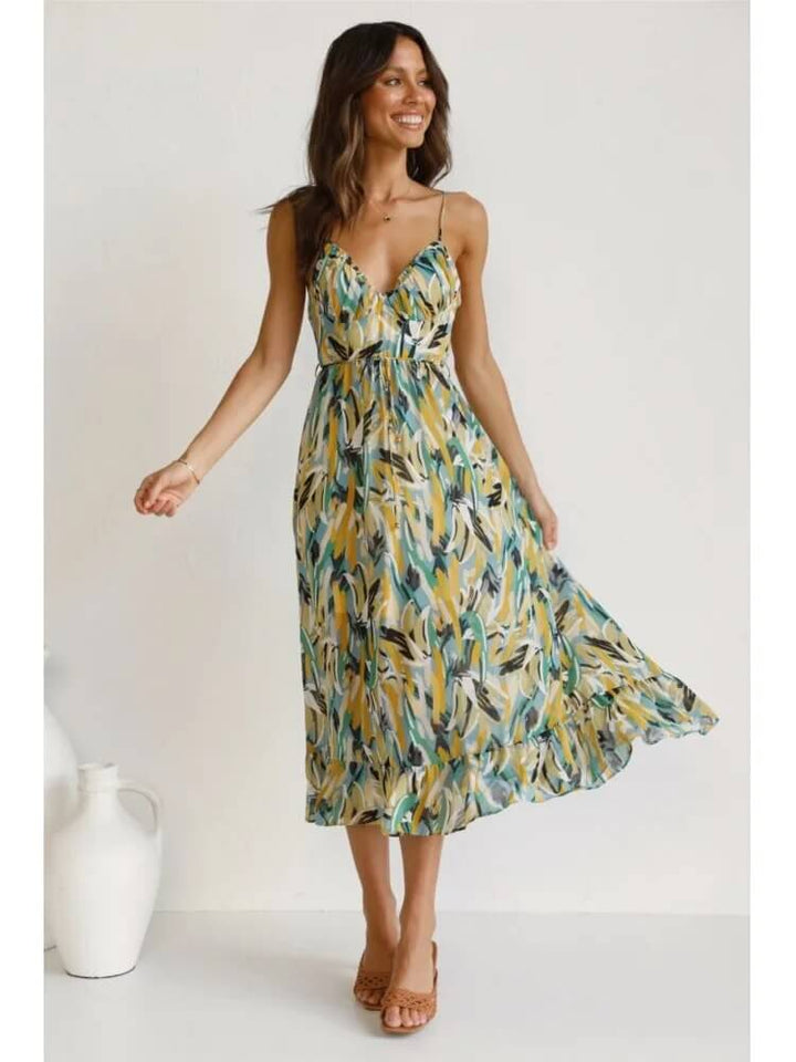 Lightweight Summer Dress Beach Dress, view 3 - Elena Harper
