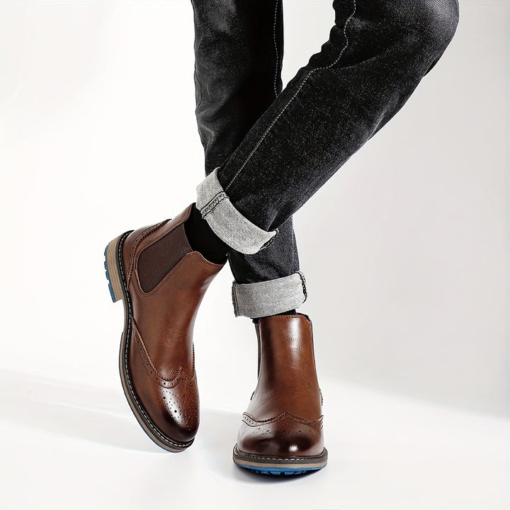 Ronan Refined Chelsea Boots, view 10 - Elena Harper
