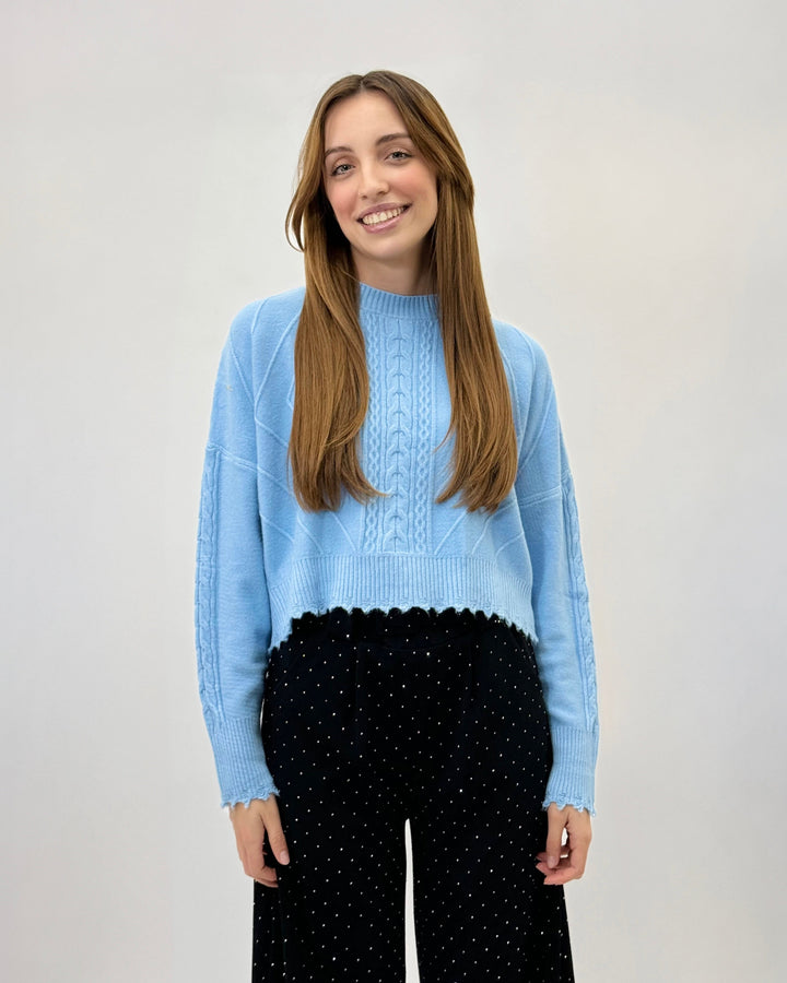 Ulrike™  |  Crop Pullover Rips
