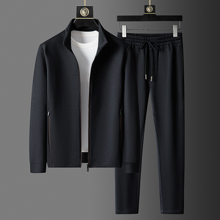 David | Modern Men's Tracksuit with Elastic Lycra Fiber