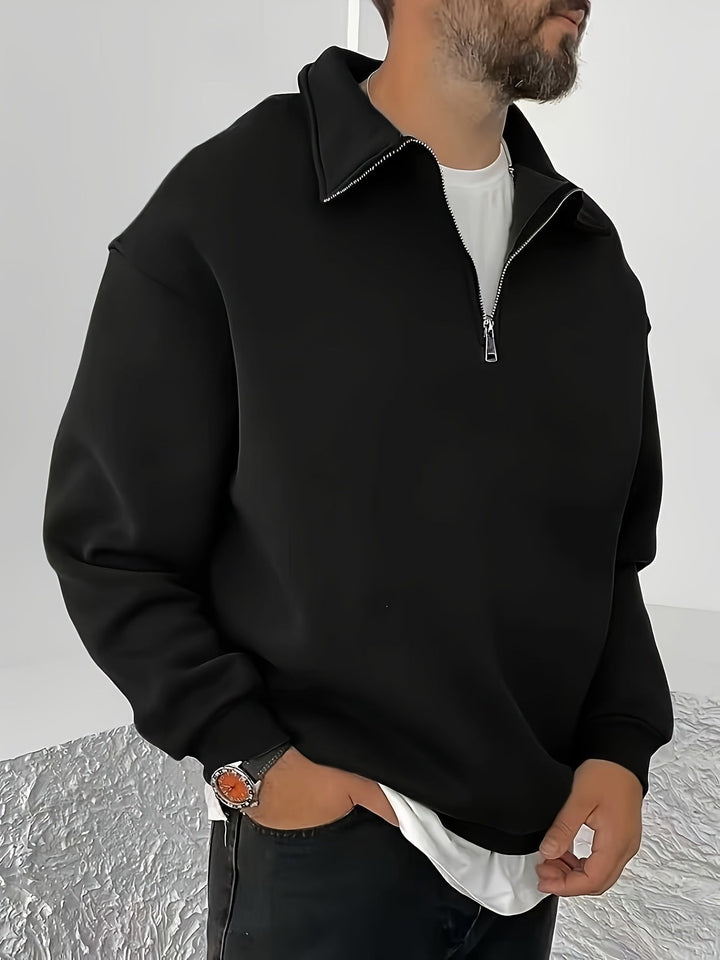 Maxim | Premium Half-Zip Sweatshirt for Comfortable Warmth