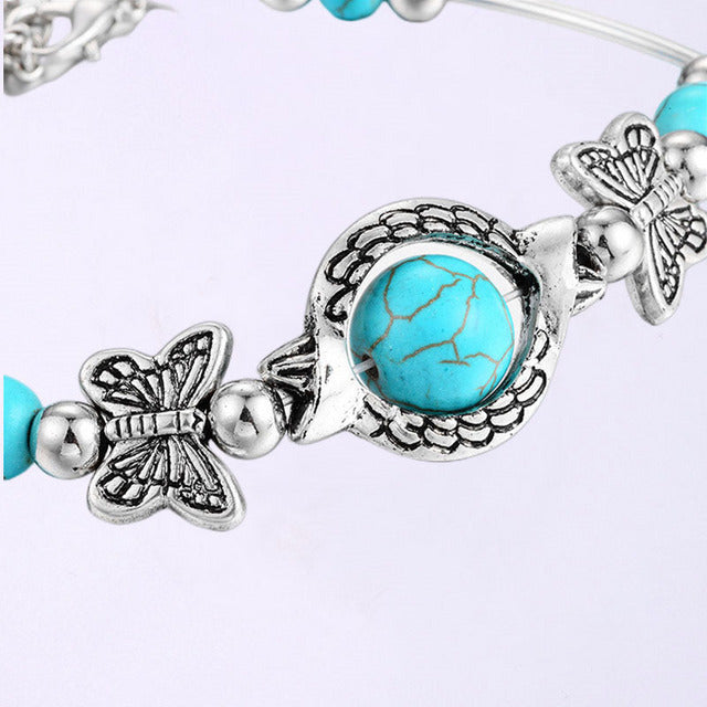 Beaded Butterfly Bracelet