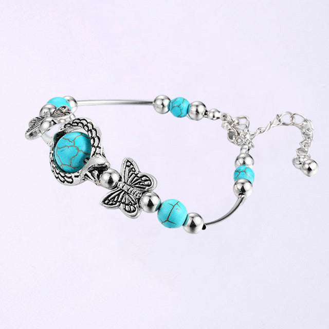 Beaded Butterfly Bracelet