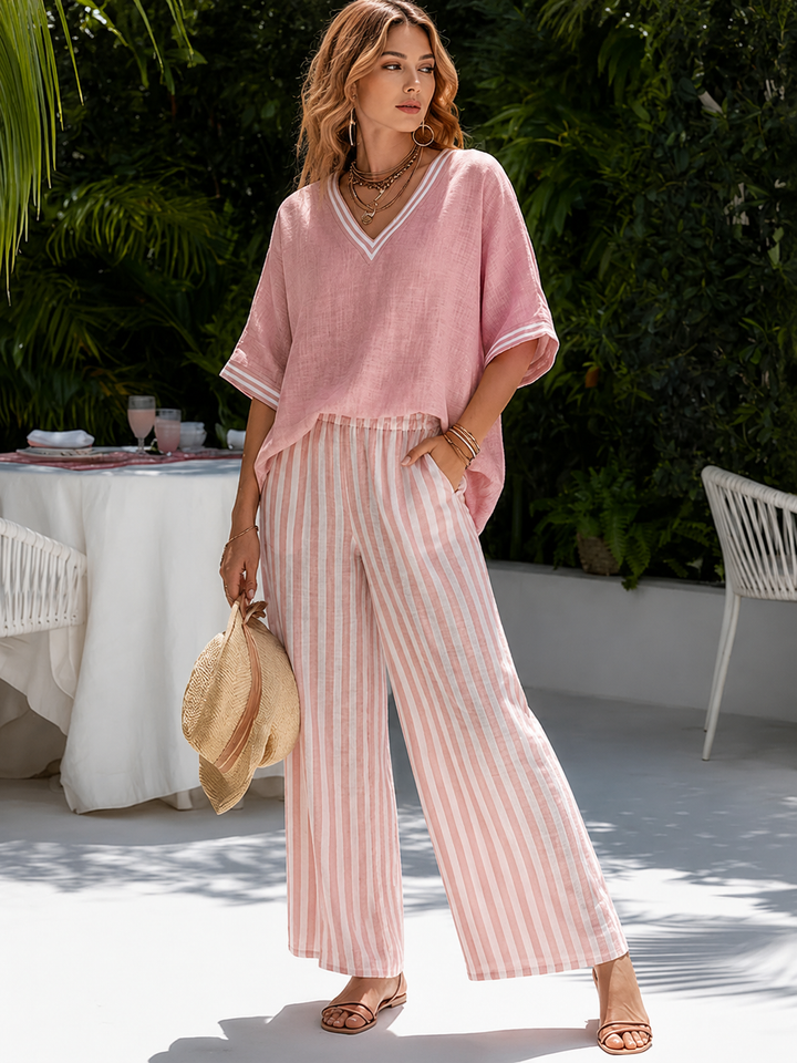 Alira™ | Striped Two-Piece Set