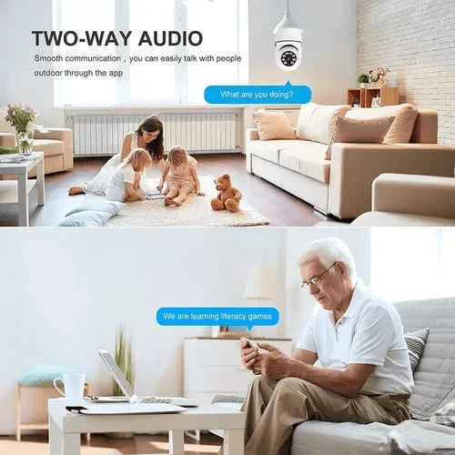 GuardView™ – Wireless Wi-Fi Light Bulb Camera Surveillance Camera