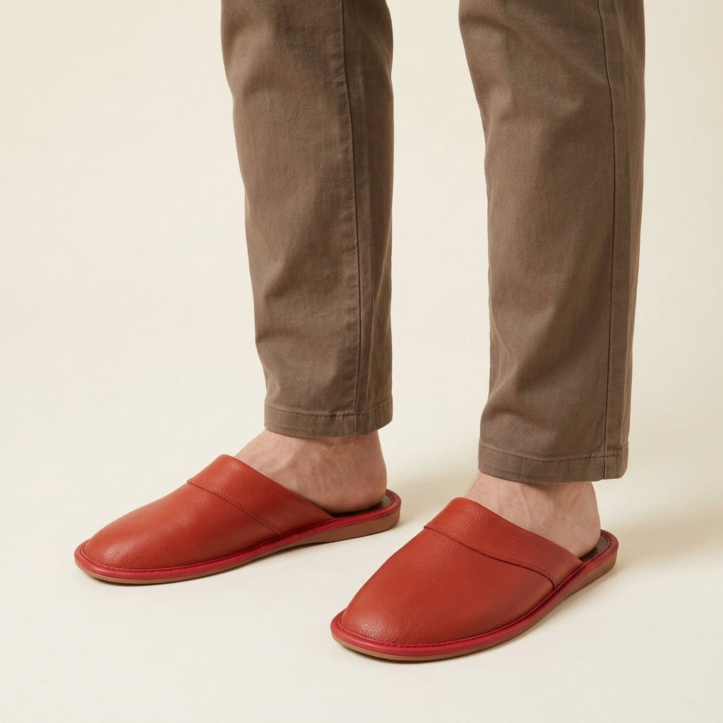 Warm Comfort House Slippers Winter Indoor Shoes For Men