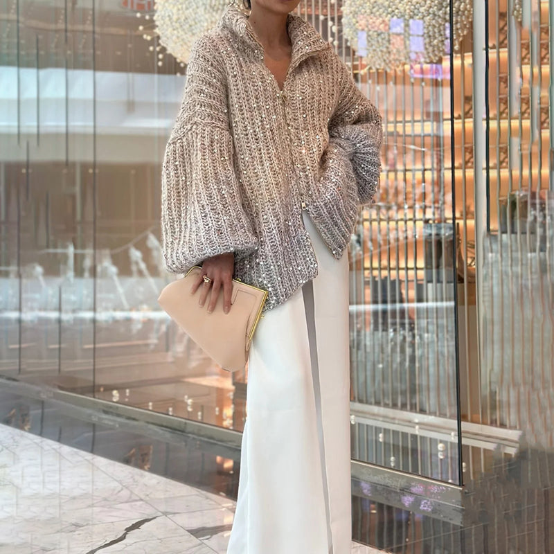 Trendy Casual Knitted Cardigan
