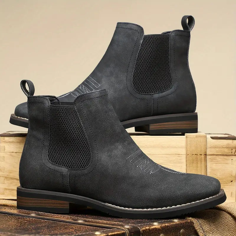 Men's Slip-on Boots - Elena Harper