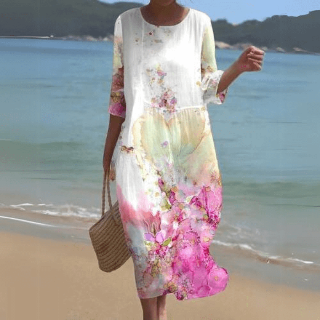 Women's Flowy Midi Dress