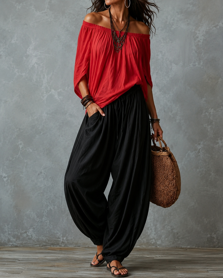 Ingrid™ | Casual 2-Piece Set with Wide Legs