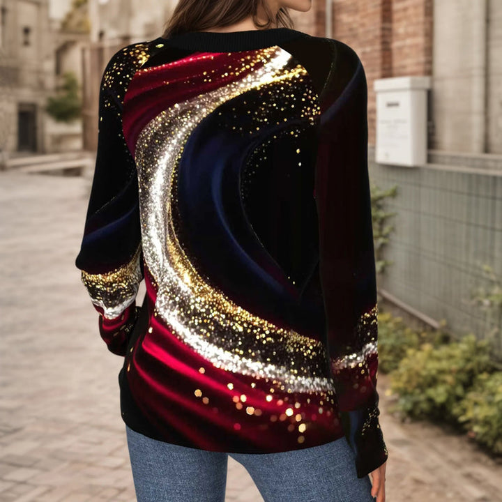 Casual Gradient Blouse