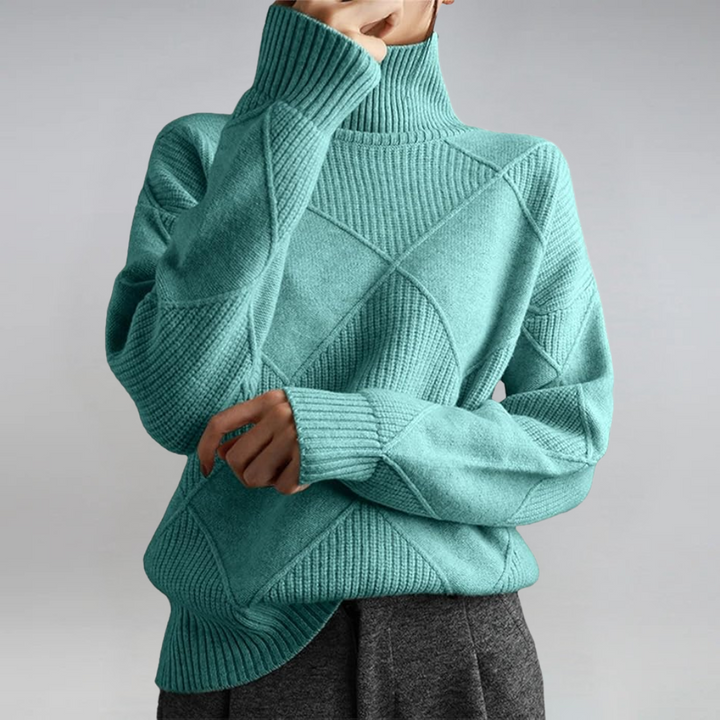 Lainey | Luxe Cashmere Turtleneck Sweater