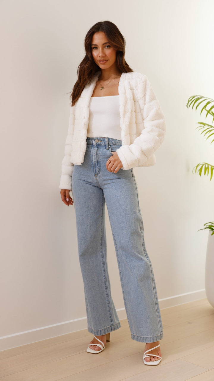 Luxurious Women's Crop Jacket Veloura, view 9 - Elena Harper