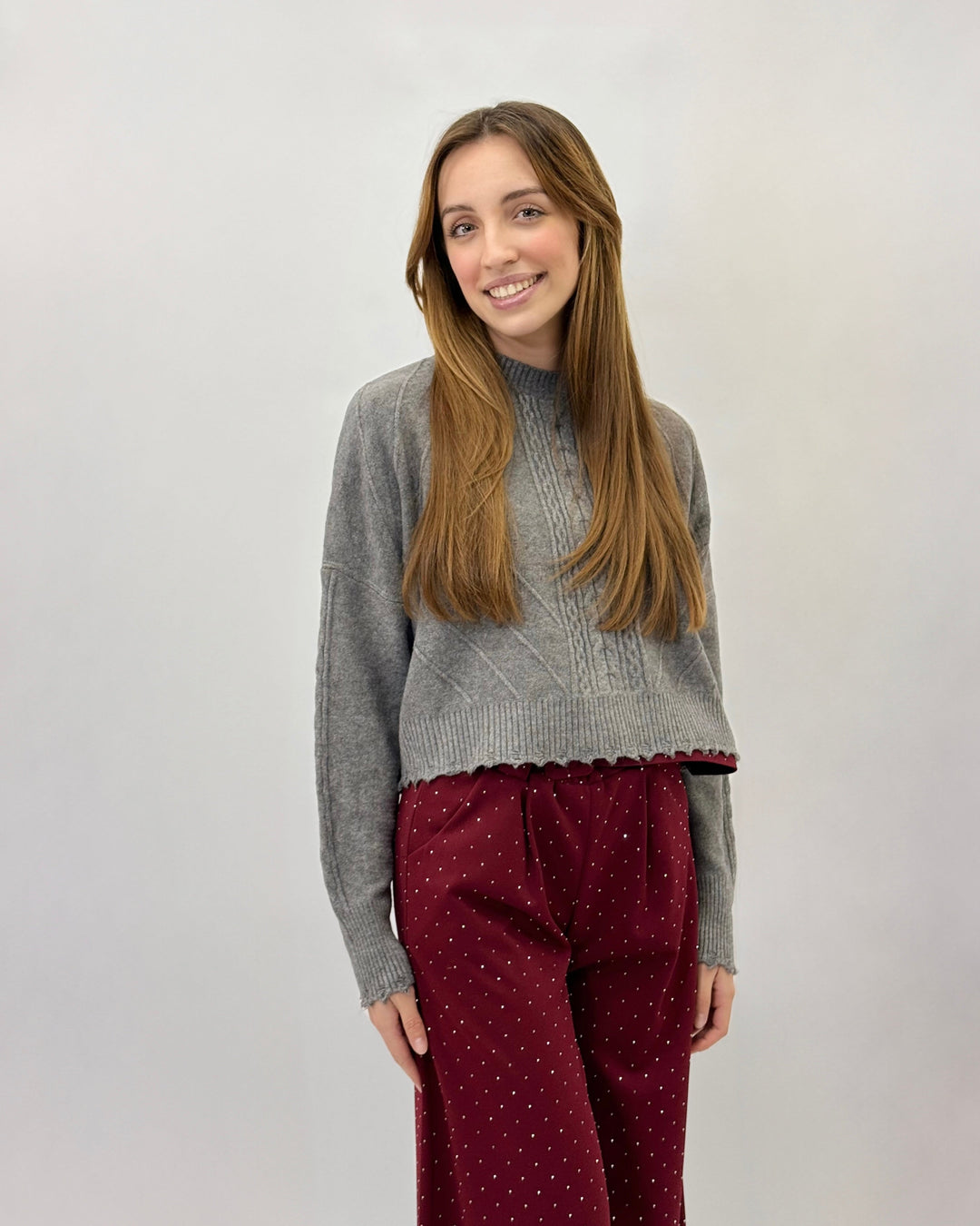 Ulrike™  |  Crop Pullover Rips