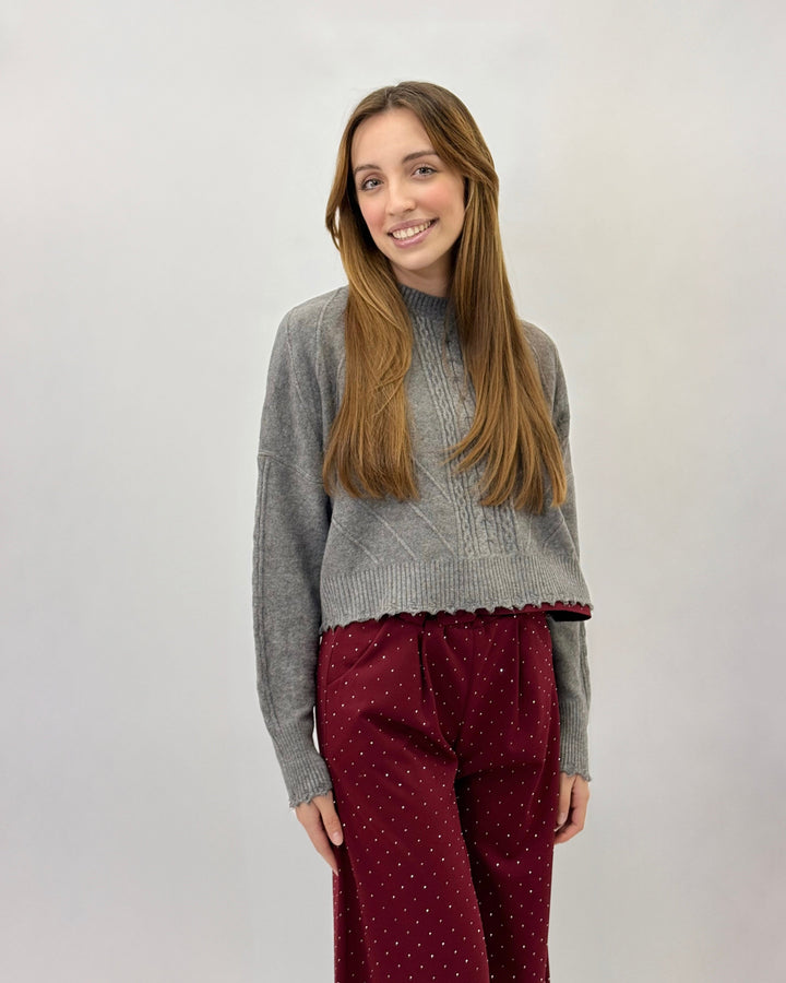 Ulrike™  |  Crop Pullover Rips