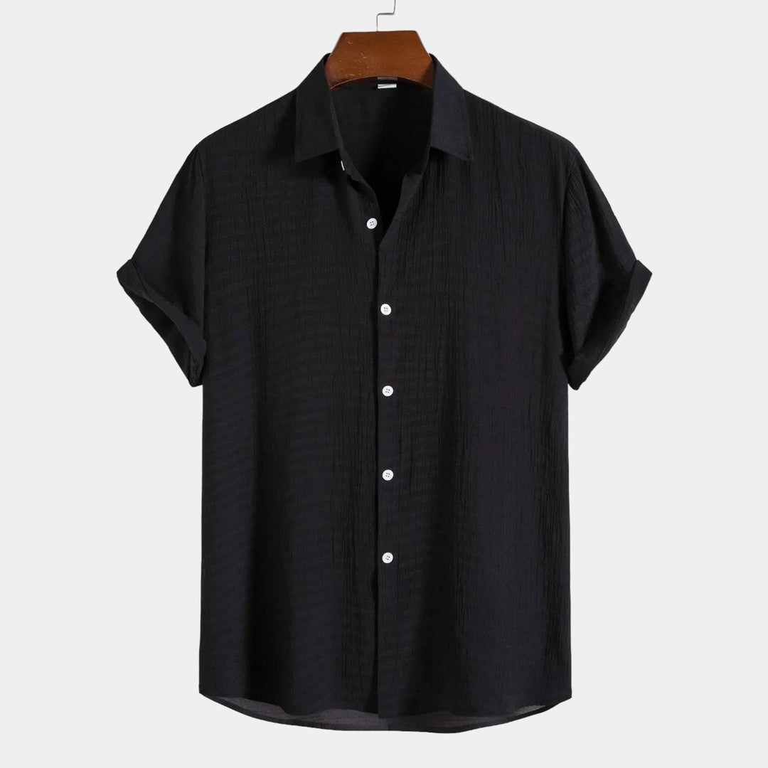 Emma & Rose Manhattan Rio™ summer shirt, lightweight casual shirt with short sleeves and a relaxed fit, in a vibrant summer color.