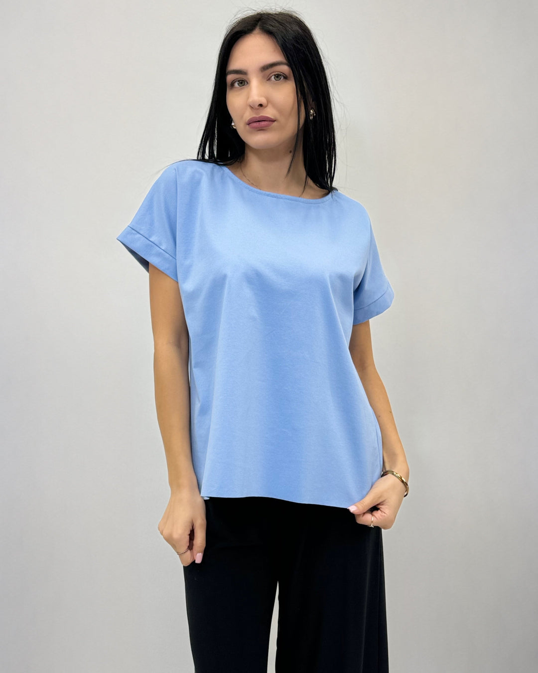 Petra™  |  Short Sleeve Plain Top