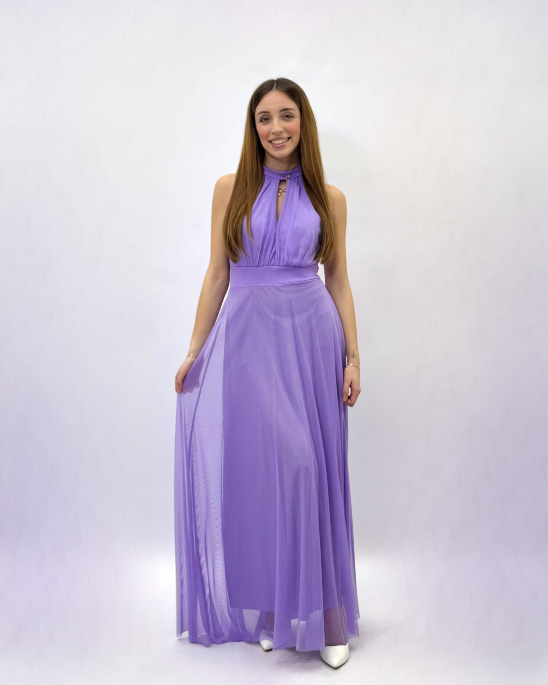 Flowing Marisa™ dress by Emma & Rose Cape Town, lightweight fabric with a relaxed fit and elegant design.