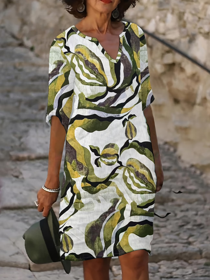 SUMMER DRESS WITH PRINT FOR WOMEN