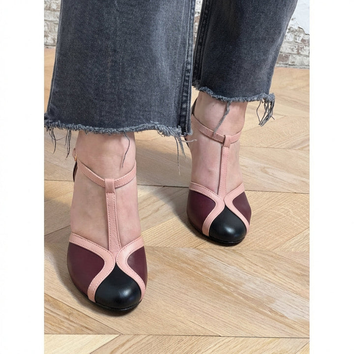 RETRO T-BAR HEELS