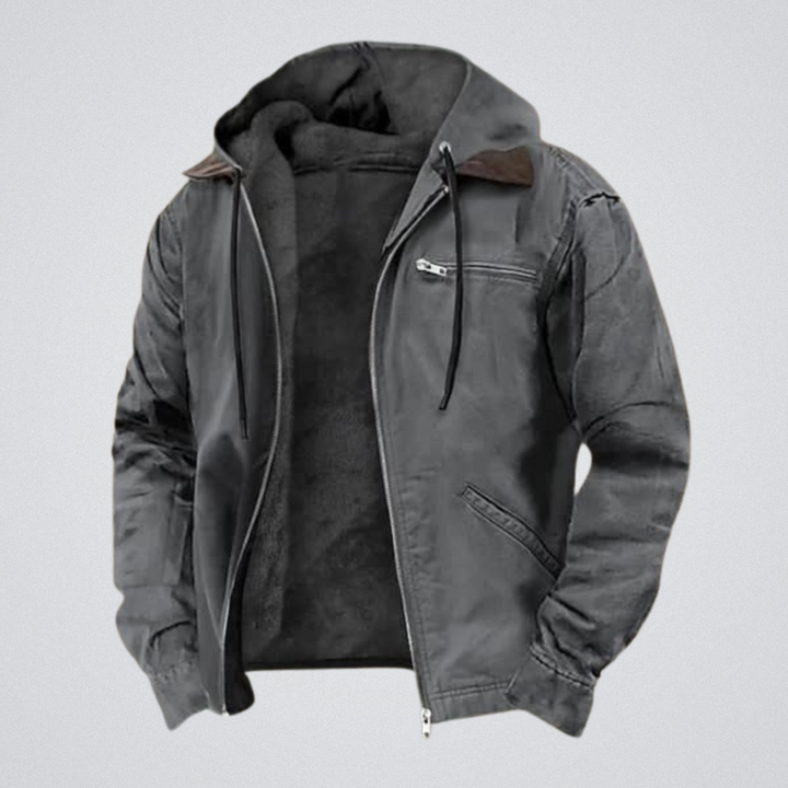 Philippe - Classic Sherpa Lined Canvas Jacket