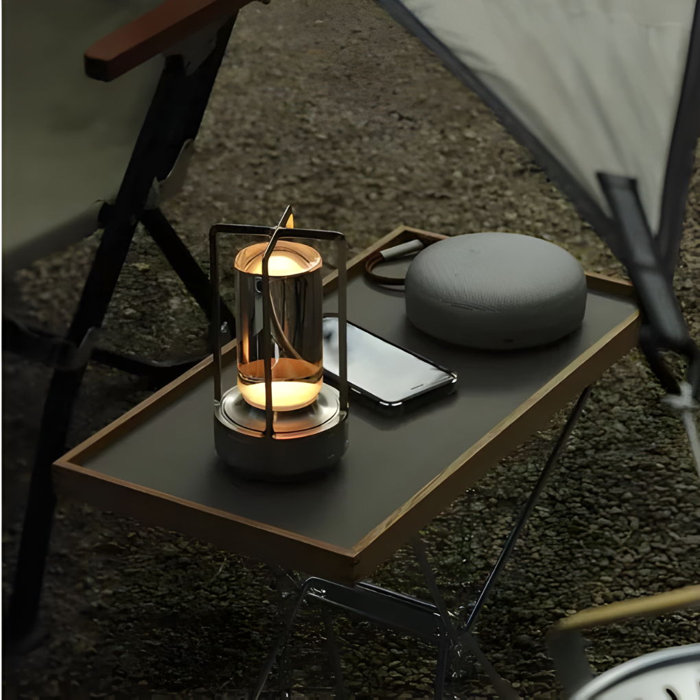Decorative Nordic Crystal Lantern, view 5 - Elena Harper