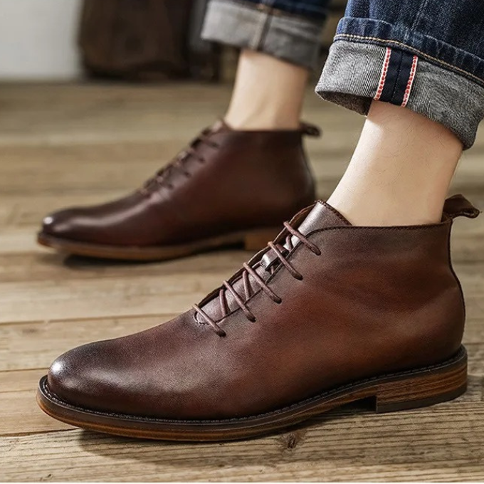LAURENT MONACO | LEATHER BOOTS