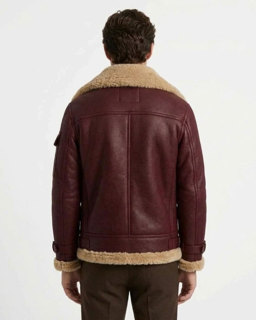 Structured Double-Lined Polar Effect Jacket for Men