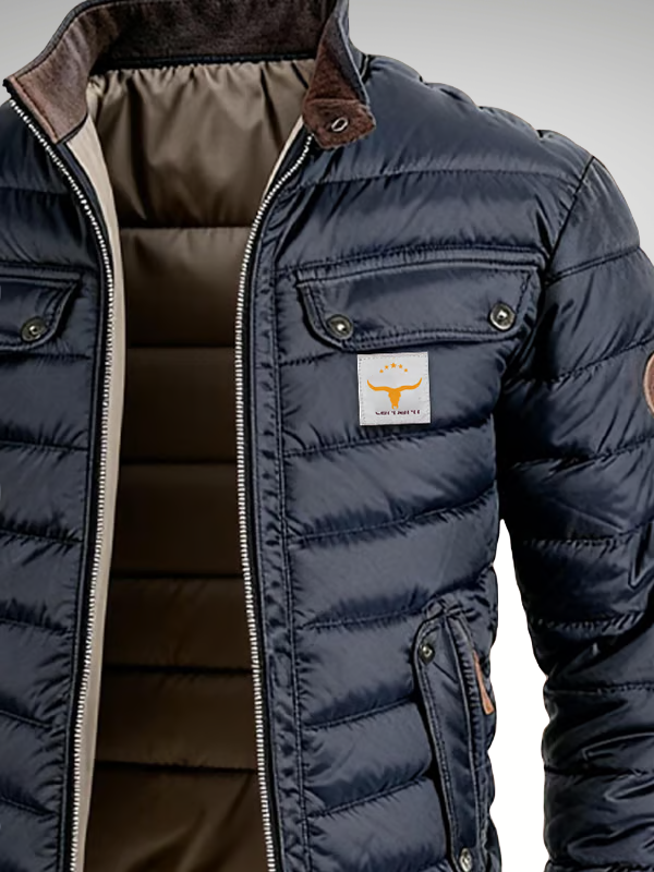 Bram Quilted Jacket, view 3 - Elena Harper