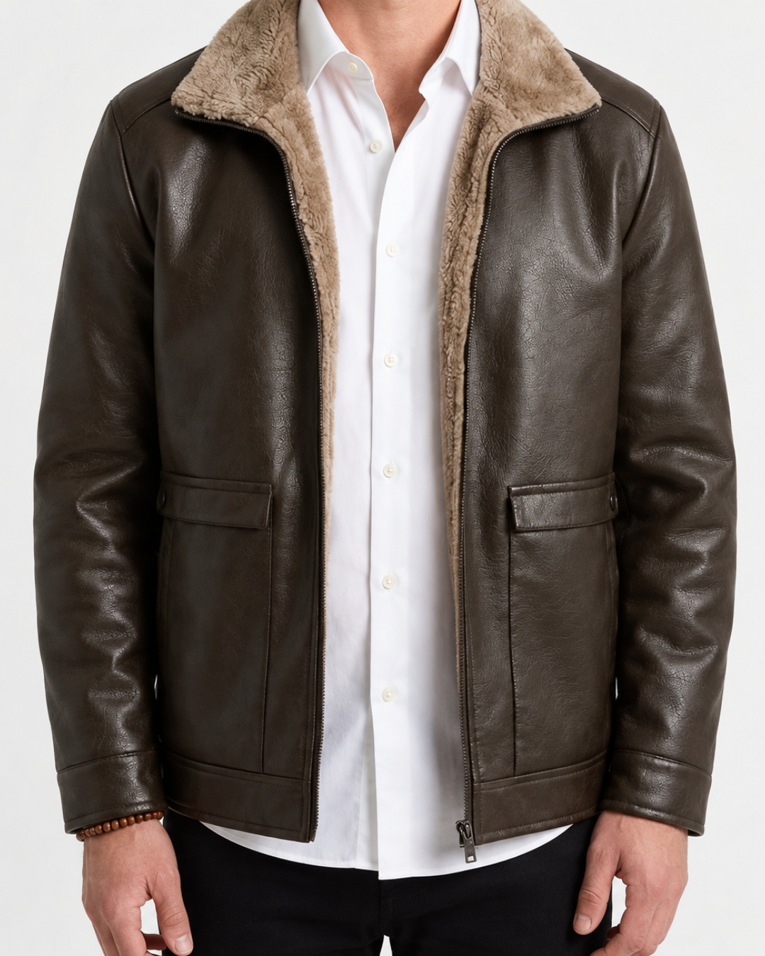 Fleece-Lined Jacket for Men