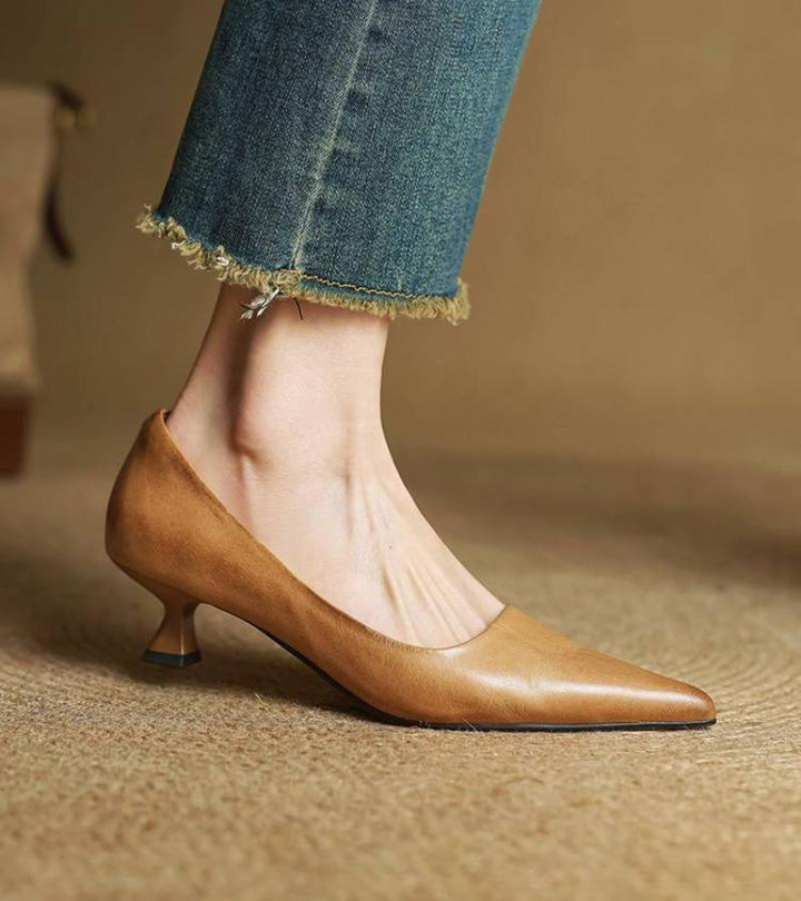 Aeris | Leather Court Shoes