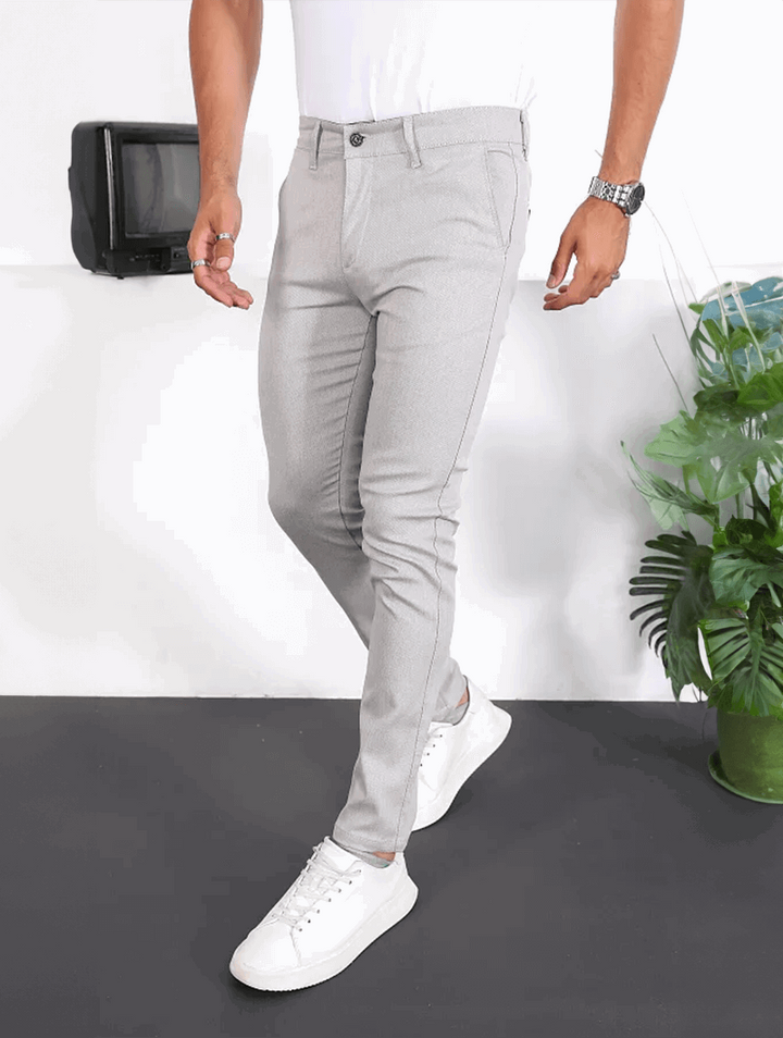 Marx Comfortable Stretch Pants, view 4 - Elena Harper