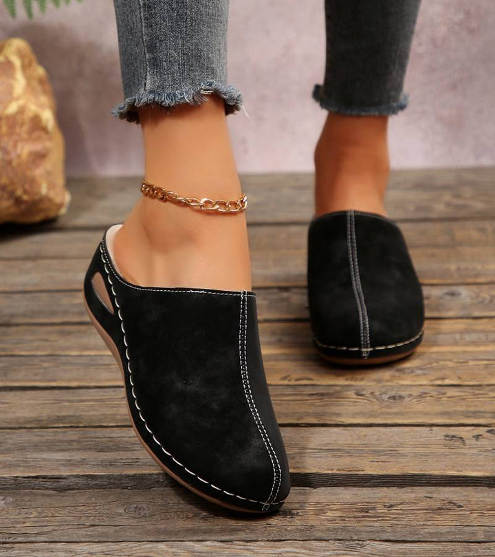 Novi | Mule Slippers with Non-Slip Sole