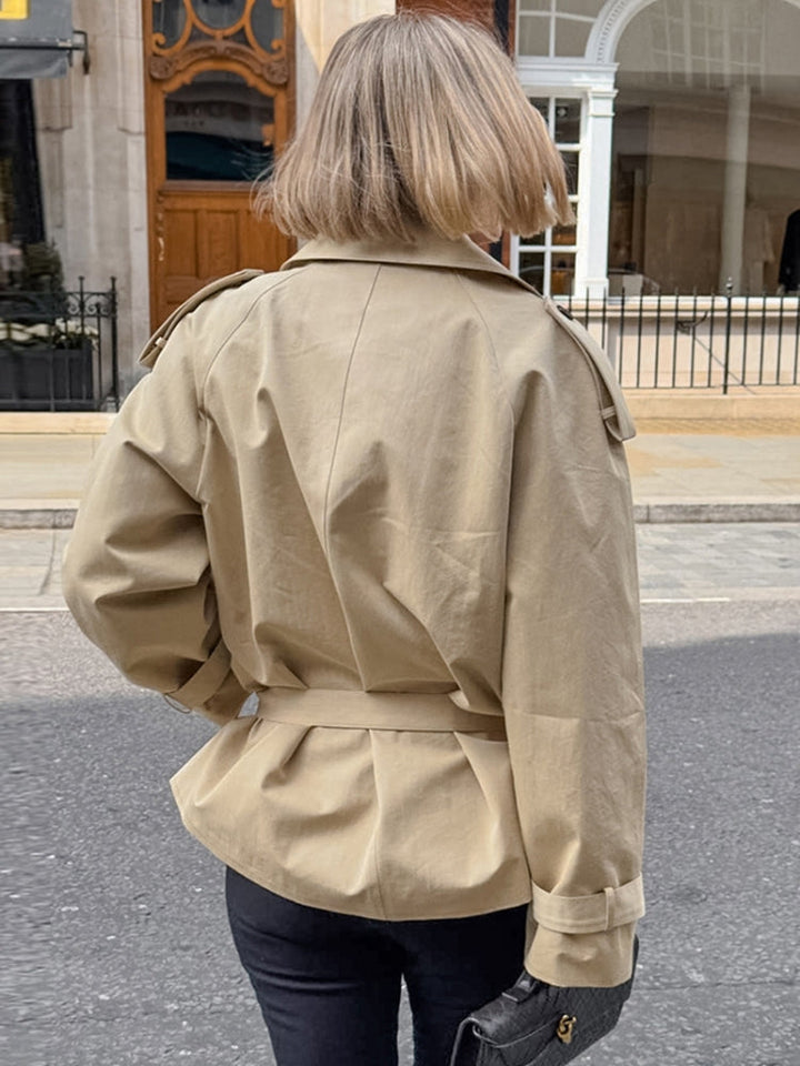 Tailored Waist Trench